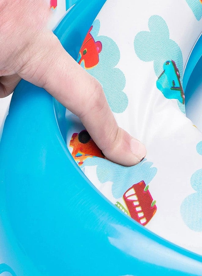 Toyfinity Cushioned Potty Trainer Seat with Support Handles | Baby Potty seat fits on Standard Pot (Colour & Print May Vary) - Image 5