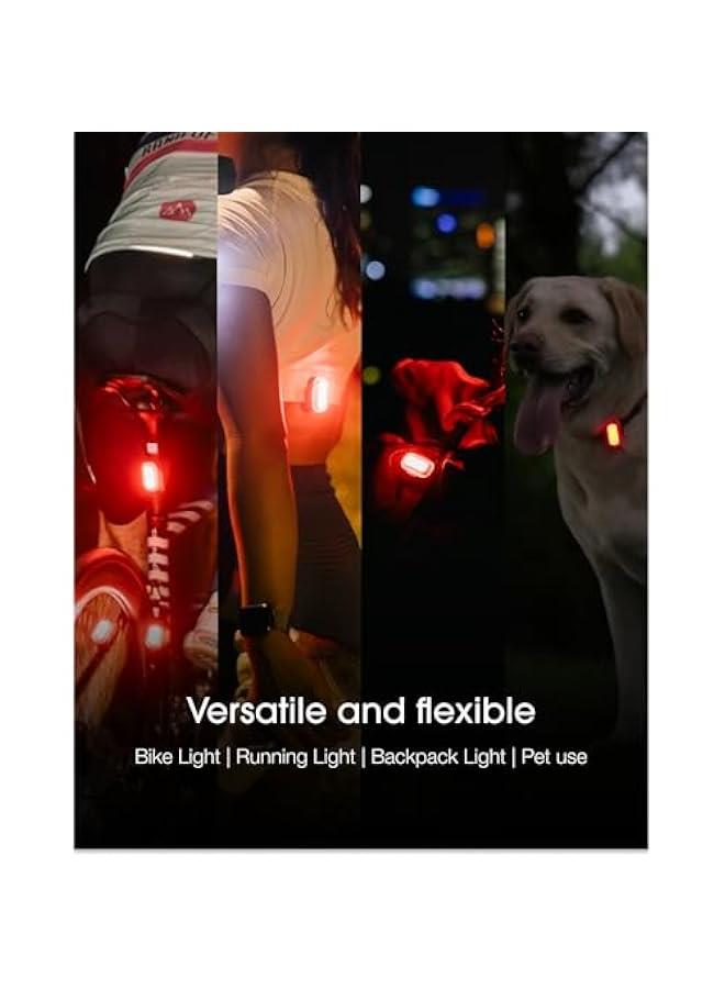 Arabest Firefly Mini Smart Bike Light System,Sync Turn Signal & Brake Lights, Rechargeable LED Front & Rear Lights with Custom Brightness, Flash Patterns, Bicycle Accessories for Night Riding - Image 5