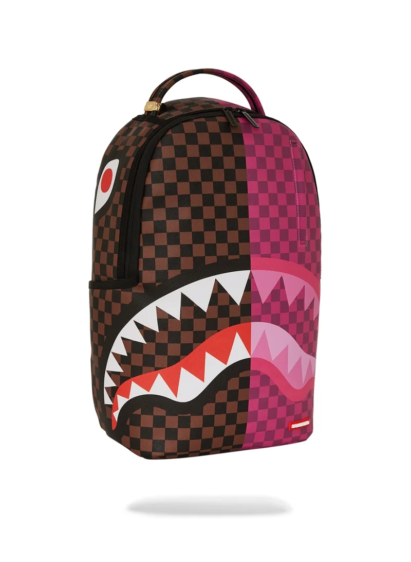 سبراي جراوند SPLIT SIP PINK CHECK DLXSV BACKPACK