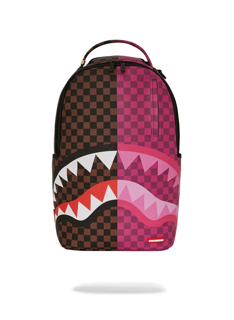 سبراي جراوند SPLIT SIP PINK CHECK DLXSV BACKPACK