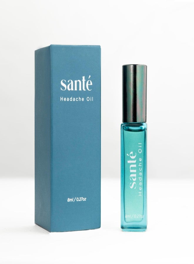 Sante Headache Essential Oil Roll (8ml) I Relief from migraine, tension headache, hypnic and cluster headaches (Pack1) - Image 3