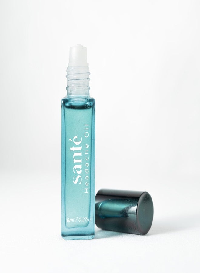 Sante Headache Essential Oil Roll (8ml) I Relief from migraine, tension headache, hypnic and cluster headaches (Pack1) - Image 2