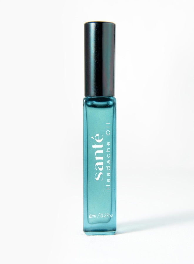 Sante Headache Essential Oil Roll (8ml) I Relief from migraine, tension headache, hypnic and cluster headaches (Pack1) - Image 1