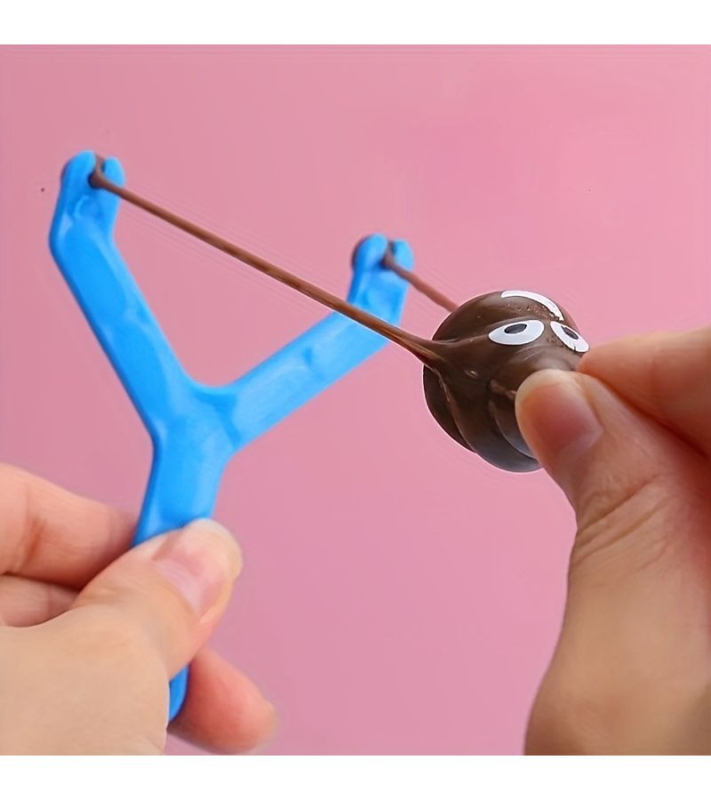 1pc Creative Shot Poop Bow Big Poop Excretion Makeup Funny Novelty Toy Embossed Gift Trick Toy Christmas Halloween Thanksgiving Gift Random Color - Image 5