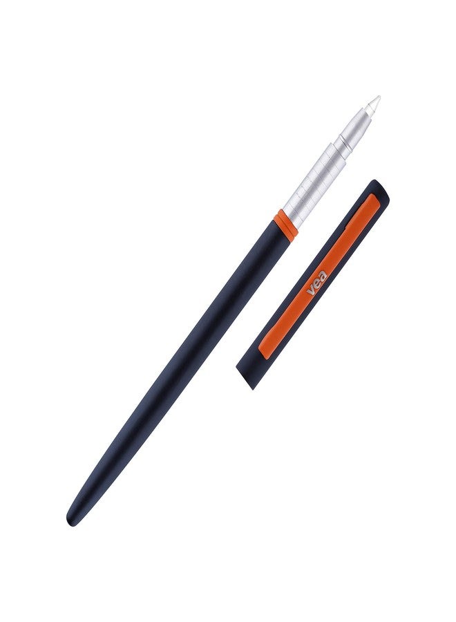 VEA Slimo 250 Black matt Orange Ballpoint Pen, medium (VEAPEN10) - Image 3