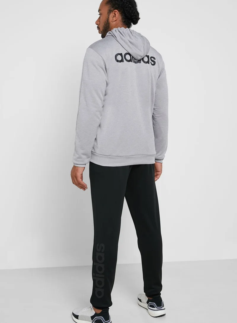 Adidas MTS Linear Hoodie + Sweatpants Set