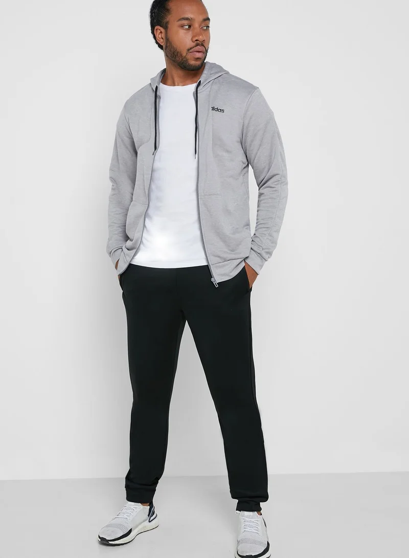 Adidas MTS Linear Hoodie + Sweatpants Set