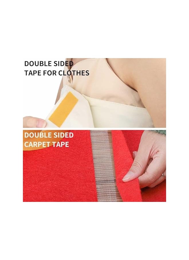 PROMASS promass Double Sided Fabric Tape Heavy Duty,Double Stick Carpet Tape,Fabric Tape Multifunctional Double Sided 0.8inch/2inchx33FT10m High Stickness Strong 2 Sided Tape 2 Rolls  - Image 4