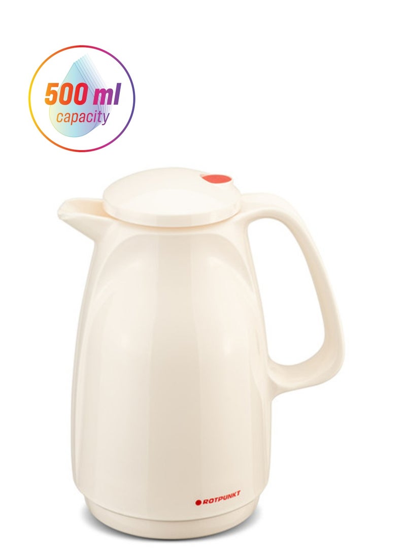 German Rotpunkt Thermos 1/2 L Cream