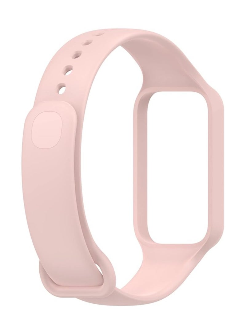 Sports Wristband Compatible with Xiaomi Redmi Band 2,Waterproof Soft Silicone Wristband Compatible with Xiaomi Redmi Band 2 Women Men, PINK - Image 3