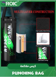 GROIC Punching Bag for Kids,65cm Hanging Boxing Bag with 6oz Boxing Gloves, Kids Boxing Set Kickboxing Bag for Youth, Boxing Bag Set,Suitable for MMA Karate Kickboxing Boxing  - Image 3