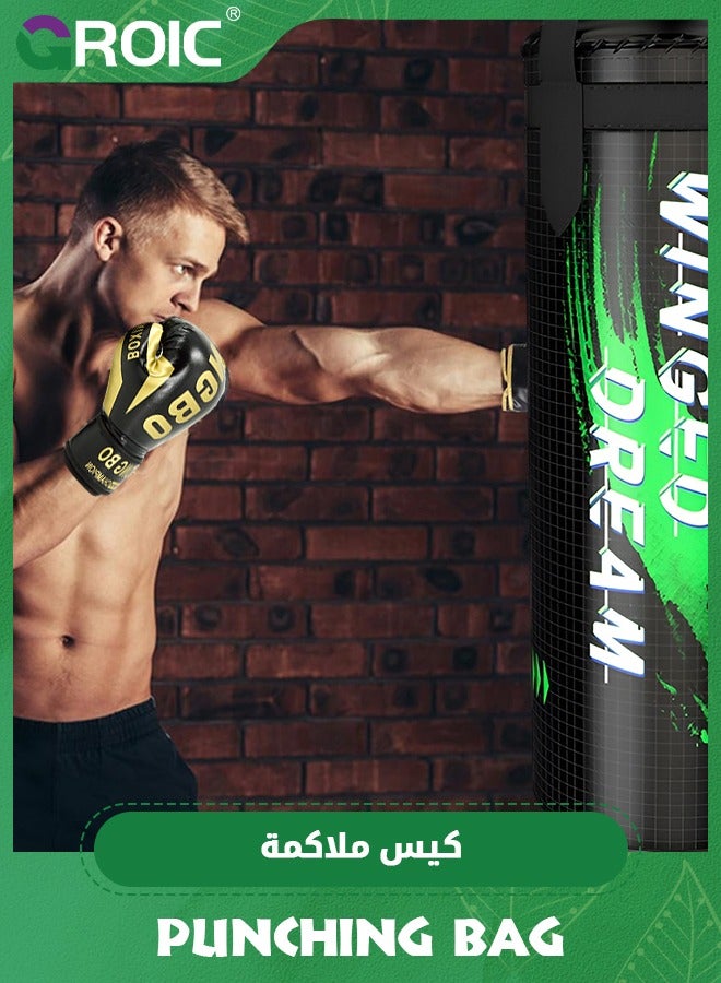 GROIC Punching Bag for Kids,65cm Hanging Boxing Bag with 6oz Boxing Gloves, Kids Boxing Set Kickboxing Bag for Youth, Boxing Bag Set,Suitable for MMA Karate Kickboxing Boxing - Image 5