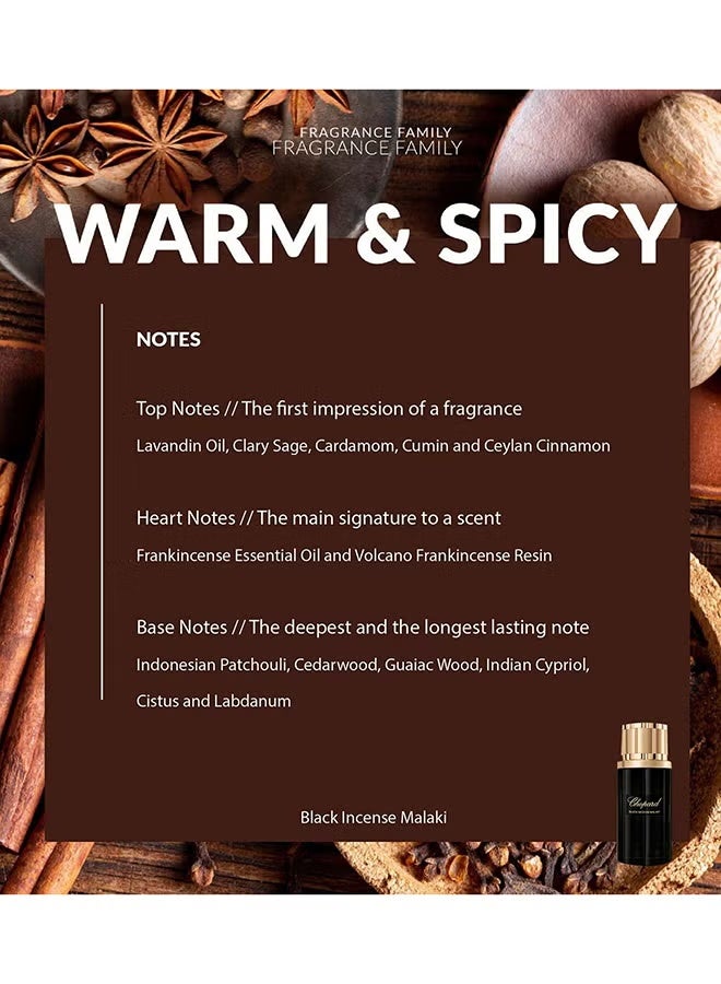 Chopard Wish Black Incense Malaki EDP 80ml - Image 4