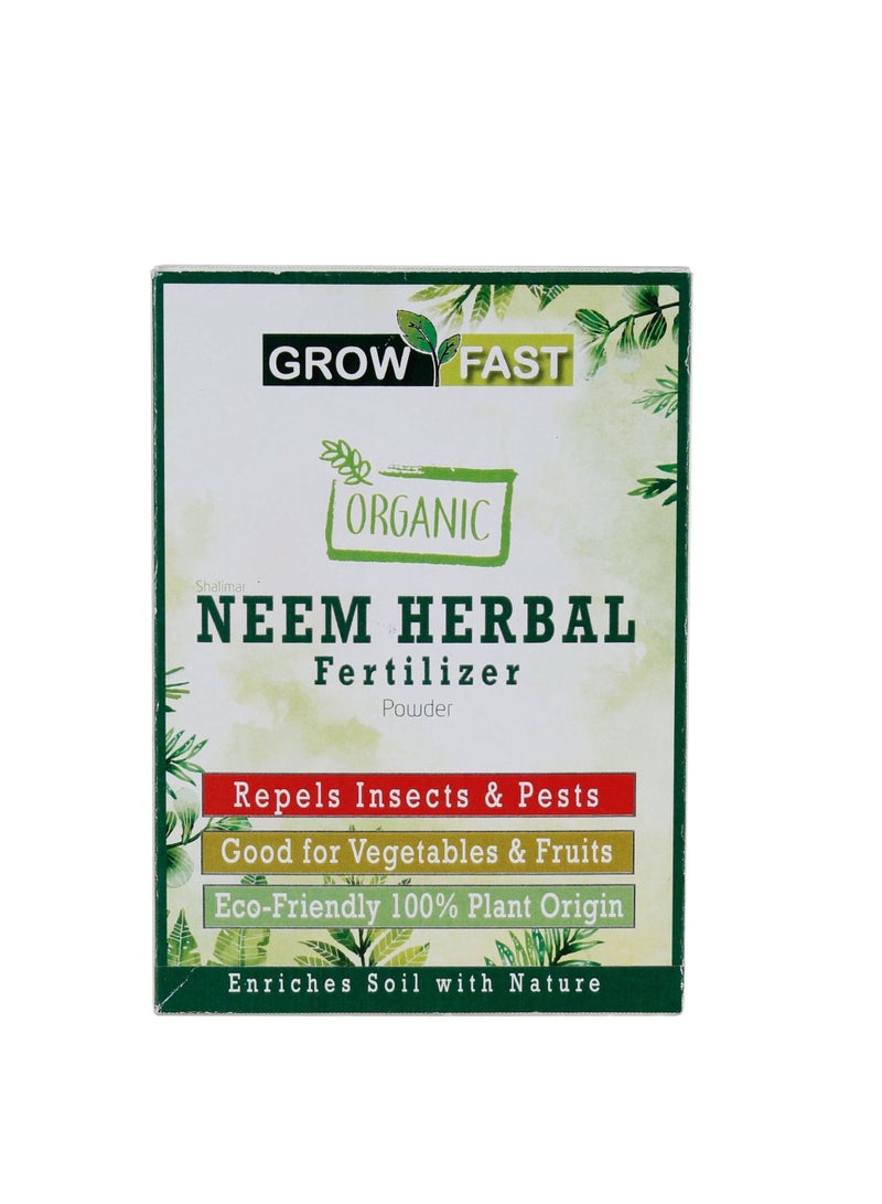 Grow Fast Oragnic Neem Herbal Fertilizer (200 g) - Image 1