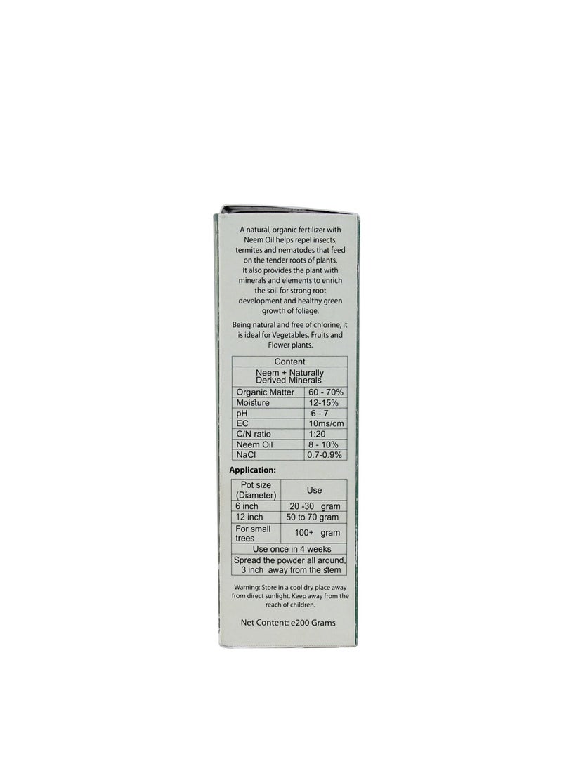 Grow Fast Oragnic Neem Herbal Fertilizer (200 g) - Image 3