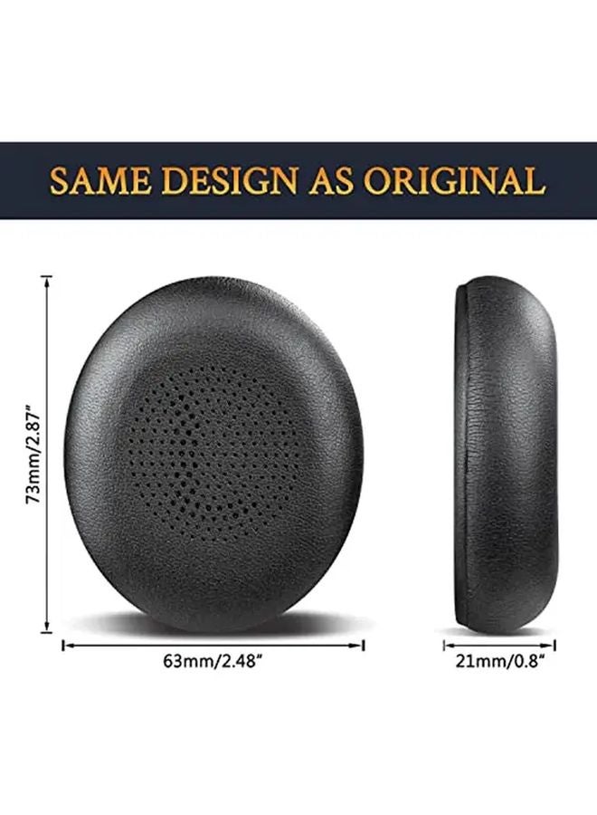 Navy Blue Replacement Ear Pads For Jabra Evolve2 65 40 Elite 45h Headset 1 Pair - Image 4