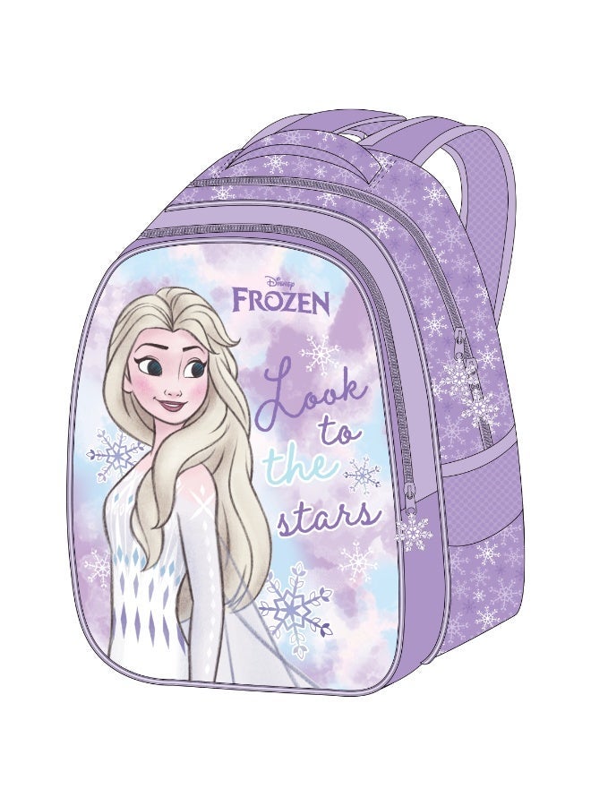 Disney Frozen 5-In-1 Value Pack with 16-Inch Trolley Backpack, Lunch Bag, Lunch Box, Bottle & Pouch - Image 1