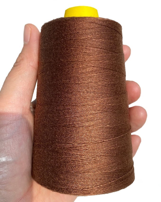 LIGHT BROWN PROFESSIONAL HUMAN HAIR SEWING THREAD 950 METERS 140G