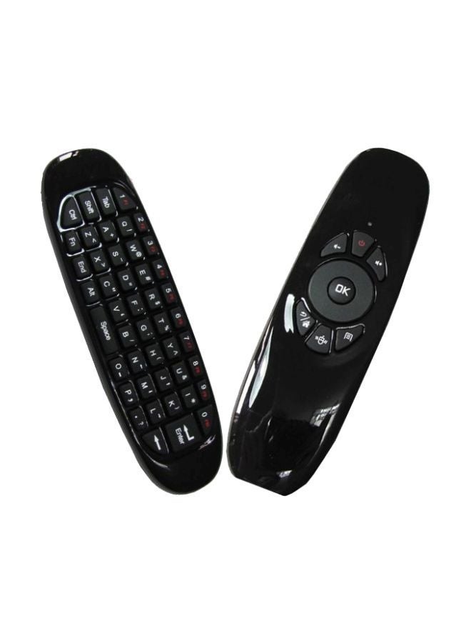HuHa 2-Piece Keyboard And C120 Air Mouse Remote Control Set Black  - Image 1
