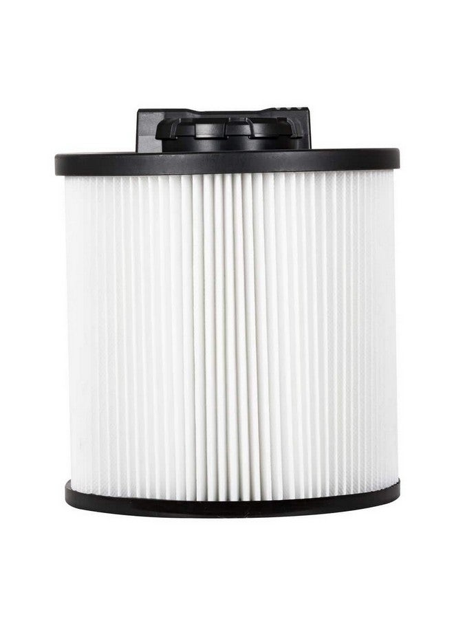 DEWALT Regular Cartridge Filter for Wet and Dry Vacuum Black and White 8.65 x 7.5 x 7.5 Inch DXVC6910 - Image 2