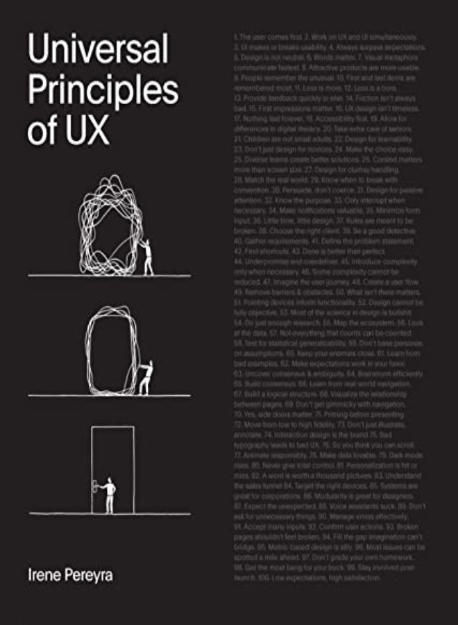 Universal Principles Of Ux by Pereyra, Irene Hardcover