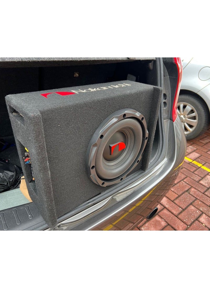 NAKAMICHI Active Subwoofer Enclosures NAKAMICHI NBX25M 10 Inch Car Active Subwoofer Box  - Image 3