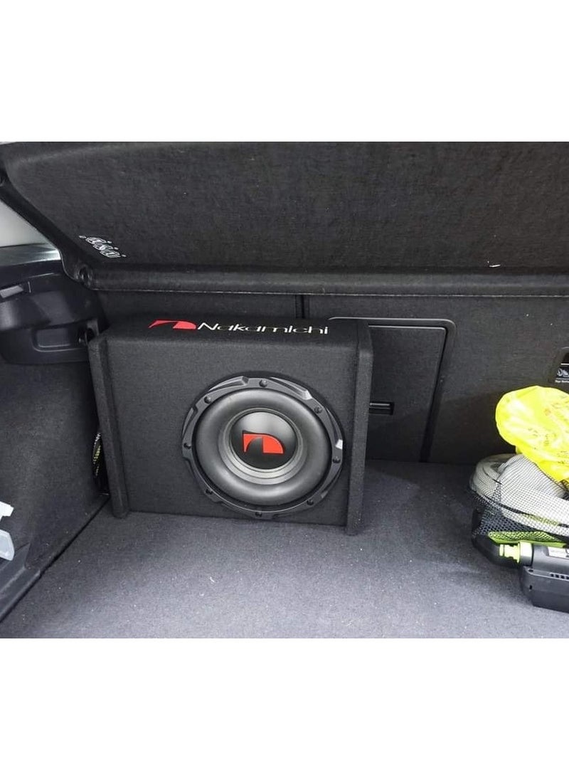 NAKAMICHI Active Subwoofer Enclosures NAKAMICHI NBX25M 10 Inch Car Active Subwoofer Box  - Image 2