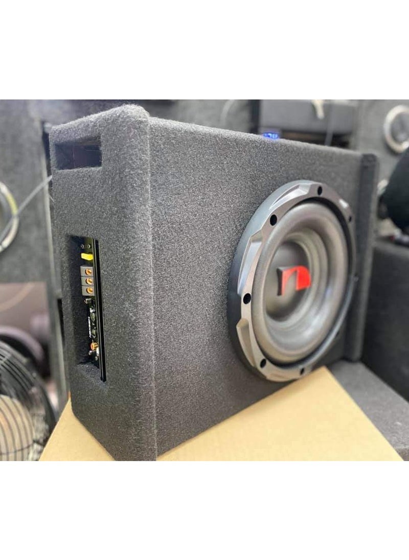 NAKAMICHI Active Subwoofer Enclosures NAKAMICHI NBX25M 10 Inch Car Active Subwoofer Box  - Image 4