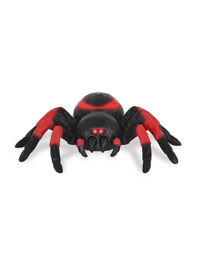 Terra by Battat - RC Spider: Tarantula - Red Infrared Remote Control Spider with Creepy Led Eyes for Kids Aged 6+ - Image 1