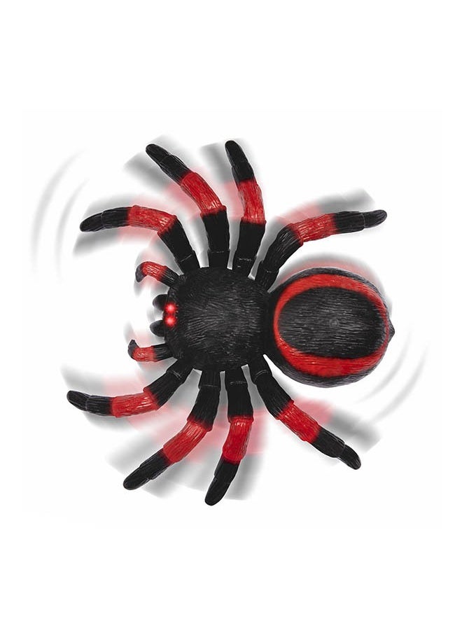 Terra by Battat - RC Spider: Tarantula - Red Infrared Remote Control Spider with Creepy Led Eyes for Kids Aged 6+ - Image 1