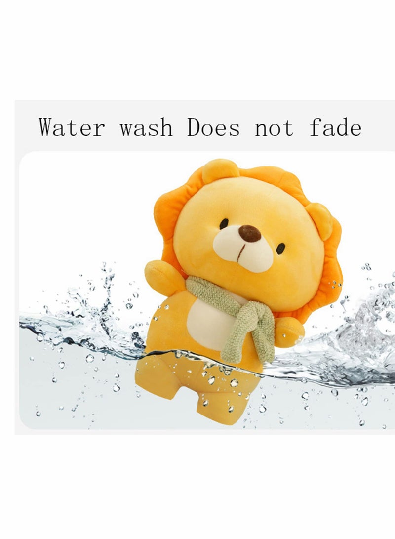 KASTWAVE lovely Lion Stuffed Animal Plush Toys 11.8 inches Soft Hugging Pillow Animal Plushies Toy Birthday Gifts for Kids Thanksgiving Gift Home Decorations Party Favors - Image 4