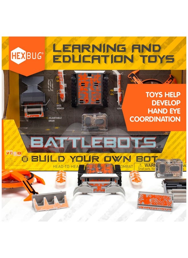 Hexbug - Battlebots Build Your Own Bot Tank Drive, Toys For Kids, Fun Battle Bot Hex Bugs - Image 1