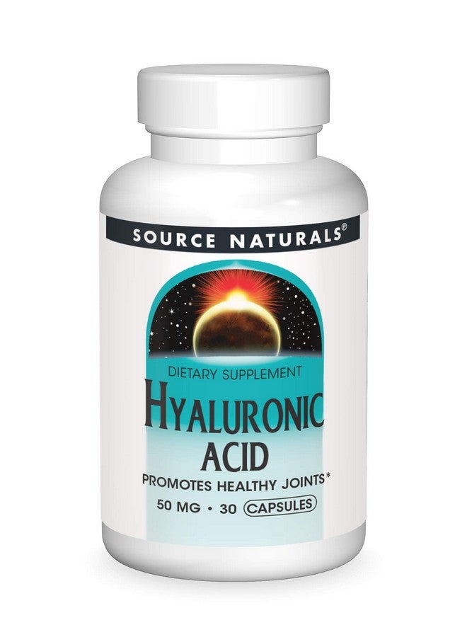Source Naturals Hyaluronic Acid, 50mg, 30 Capsules - Image 1