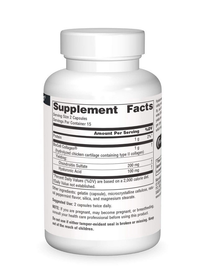 Source Naturals Hyaluronic Acid, 50mg, 30 Capsules - Image 3