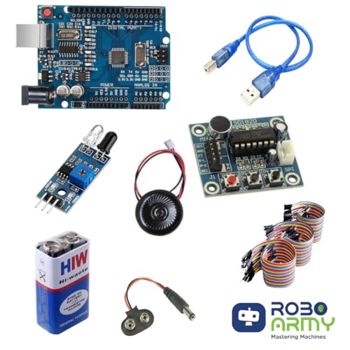 Roboarmy DIY Automatic Door Bell Project Kit for Kids Age 12+ | Voice Alert System Using IR Sensor & Sound Module | Free Tutorials, Code, & Live Support | Class7-10 - Image 3