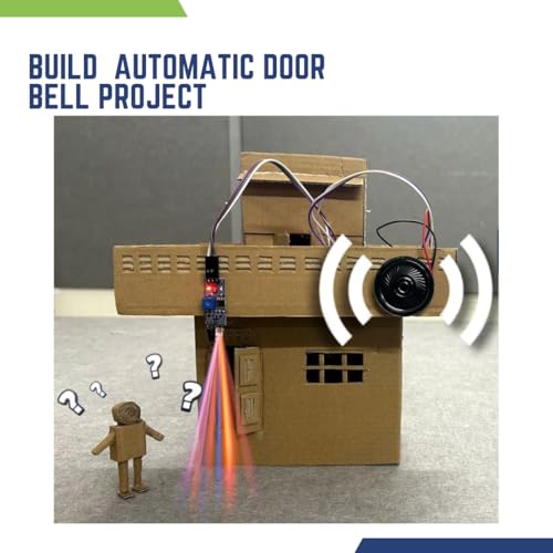 Roboarmy DIY Automatic Door Bell Project Kit for Kids Age 12+ | Voice Alert System Using IR Sensor & Sound Module | Free Tutorials, Code, & Live Support | Class7-10 - Image 2