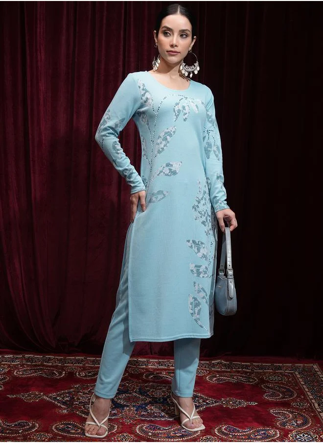 فيشود Women Ethnic Motifs Printed Kurta by Styli