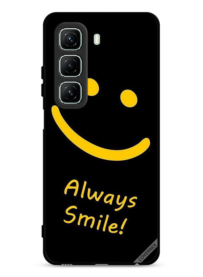 Covernex Infinix Hot 50 5G Protective Case Cover Always Smile  - Image 1
