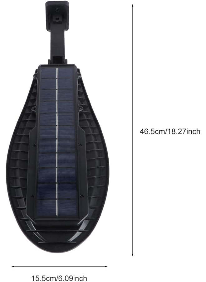 Solar Street Lights Outdoor Lamp Security Motion Sensor Led Flood Light For Yard Garden Basketball Court Deck Fence Patio Front Door Remote Control Waterproof 1 Set - Image 3