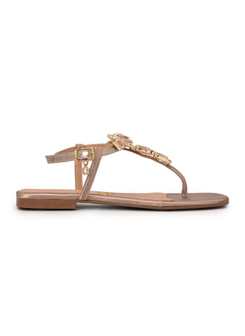 Carmen Steffens  Flat Sandal Candy with Gemstones Candy for Women | Best Price UAE