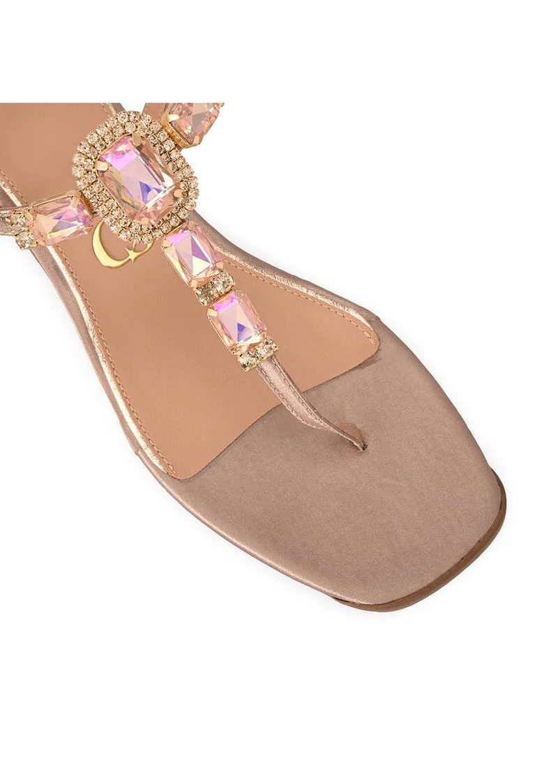 Carmen Steffens  Flat Sandal Candy with Gemstones Candy for Women | Best Price UAE