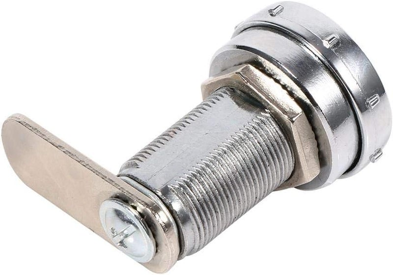 klarako Combination Cam Lock, Bright Chrome Zinc Alloy Password Coded Lock 3-Digit Combination for Box Cabinet Drawer (#3) - Image 2