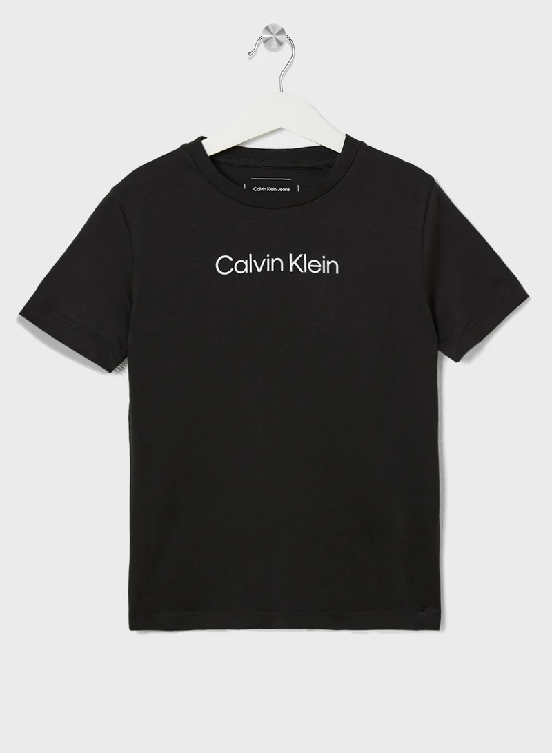 كالفن كلاين جينز Kids Graphic Logo T-Shirt