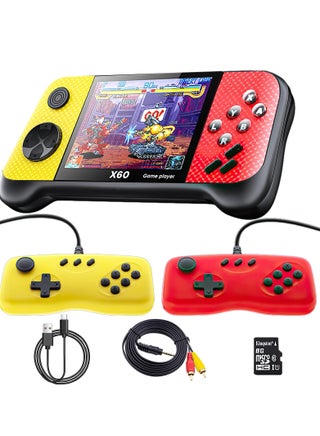 Handheld Game Console, Retro Game Console Built-in 4849 Classic Games, 3.5-inch TFT LCD Screen, 10 Emulators, MP3/MP4/Ebook - TV OUT - Portable Game Player with 2 Gamepads - pzsku/ZF42C59E8EF9F58588277Z/45/_/1705384583/ffff9549-058e-45c6-9efb-354410a95711