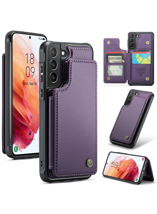 The Bros Case For Samsung Galaxy S21+ 5G C22 Card Slots Holder RFID Anti-theft Phone Case