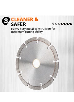 KSEIBI SINTERED DIAMOND DISCS/SEGMENTED 105x16MM – High Performance for Concrete, Stone & Masonry  - Image 5