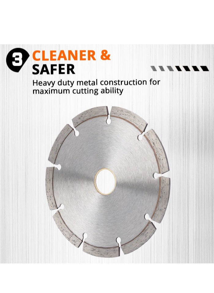 KSEIBI - SINTERED DIAMOND DISCS/SEGMENTED 105x16MM – High Performance for Concrete, Stone & Masonry - Image 1