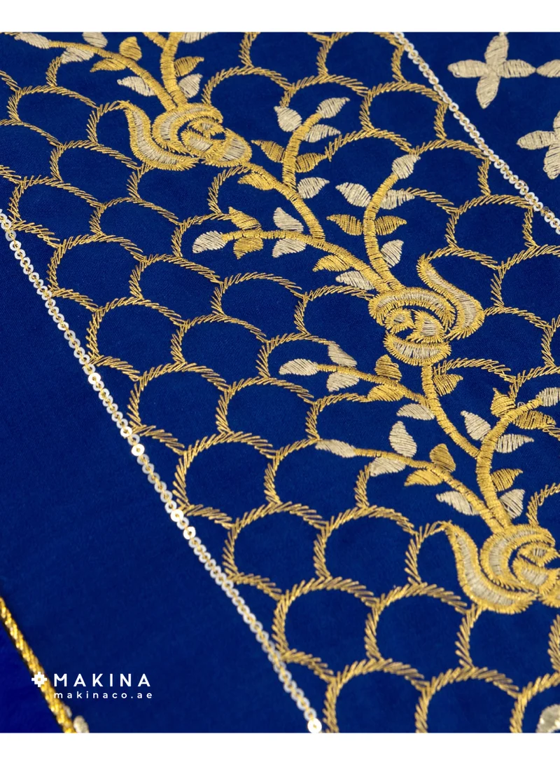 MAKINA  Daraa with Golden Qasab Embroidery for Women | Best Price UAE