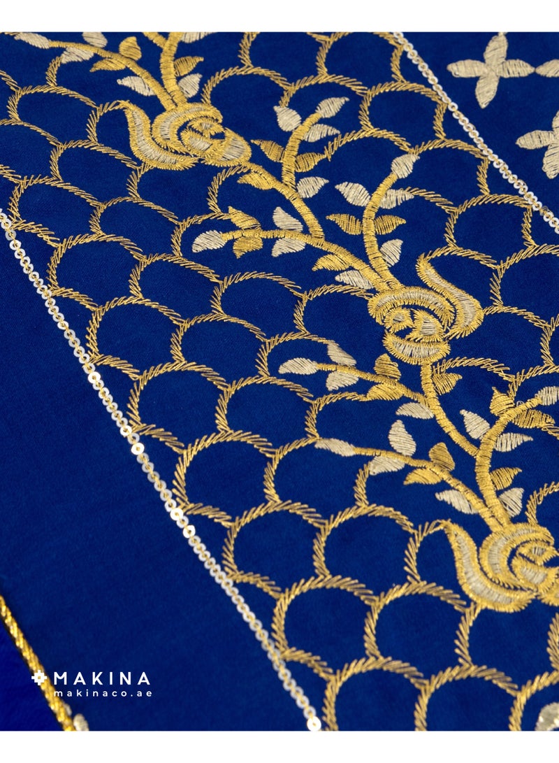 MAKINA Daraa with Golden Qasab Embroidery - Image 3