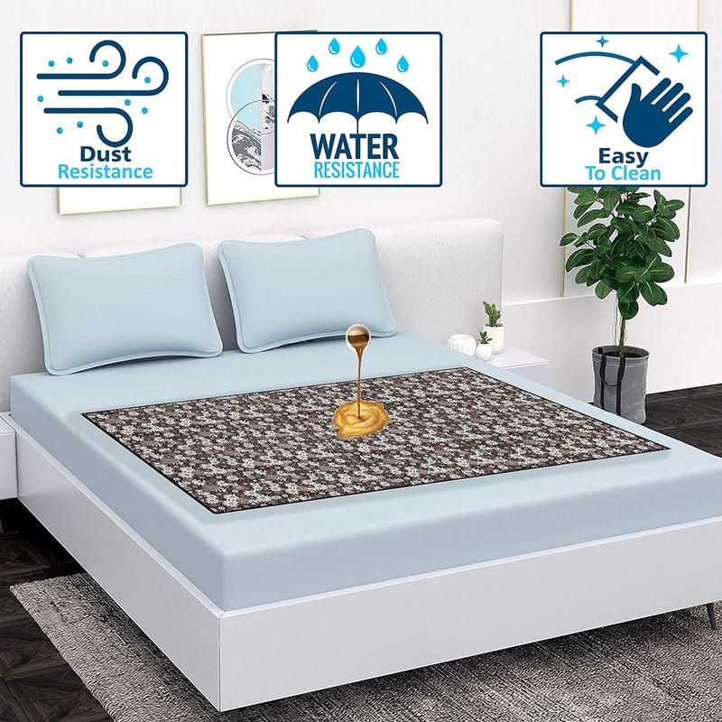 Wings Star Bed Server Food Mat Stain Free Oil and Waterproof Bed Server Food Mat Mattress Protector Bed Server 27x40 Inches KUM119 - Image 4